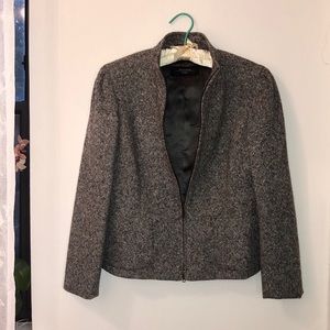 Max Mara Weekend Pure Wool Tweed Blazer